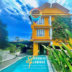 Flamingo - Big With Balcony - Close To Old Town 200m & Temple Bridge - Large Outside Pool For Sun Bathing , Hoi An Vietnam